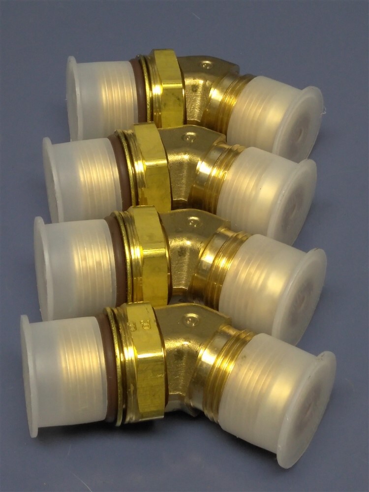 Lot of 4 Freightliner 45° Elbow Fitting FTG ELB-45 12SAE45XM27X2 A23-13078-127