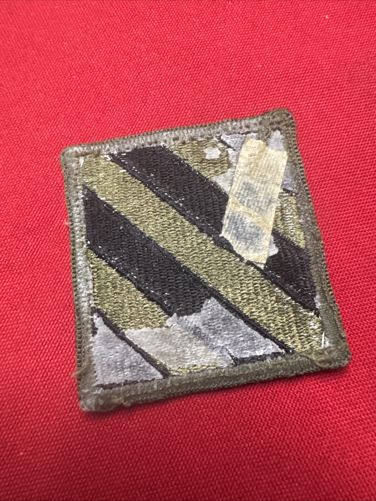 US Army 3rd Infantry Division Subdued Patch Sew On E823