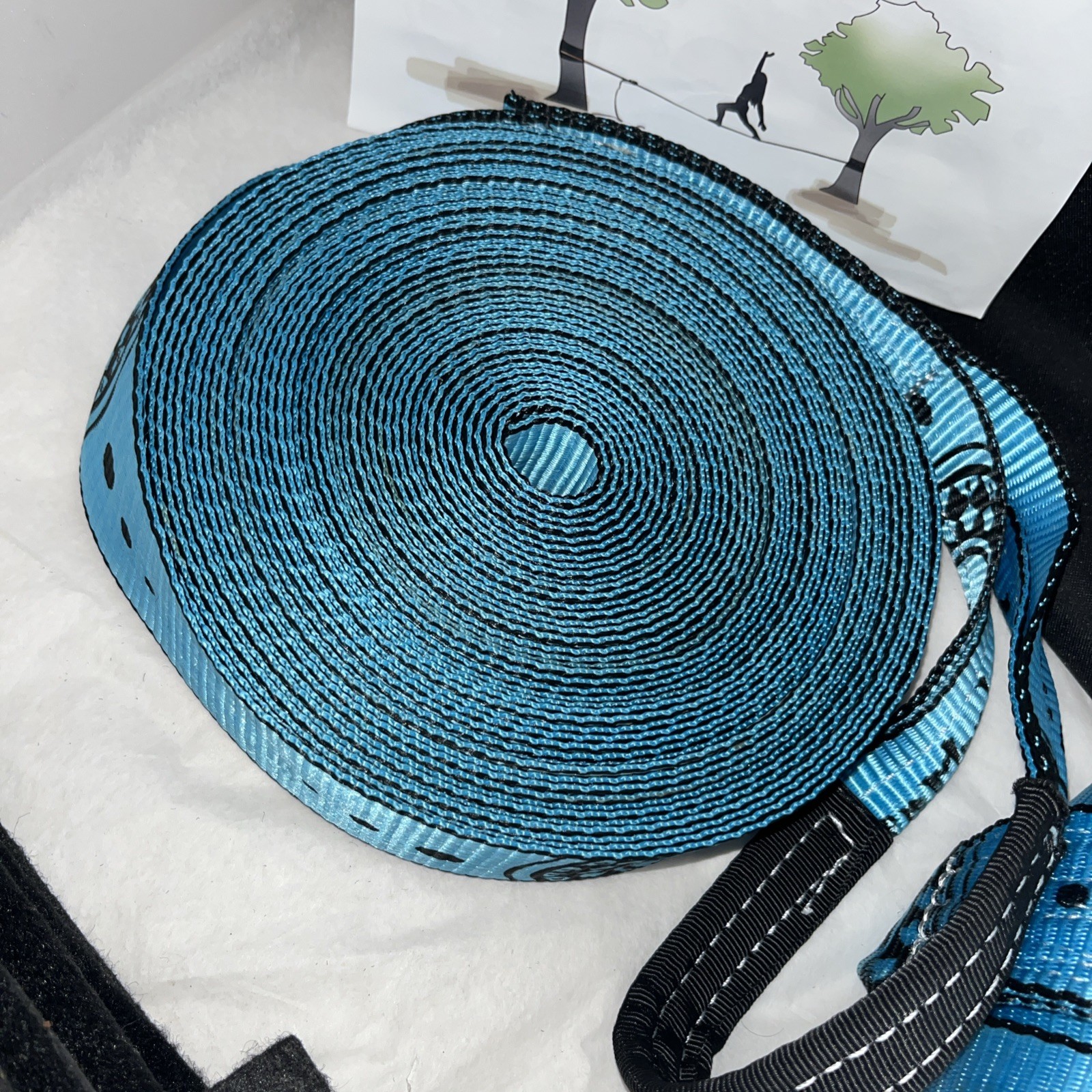 ZenMonkey Slackline Kit with Overhead Training Line, Arm Trainer, Tree Protec...