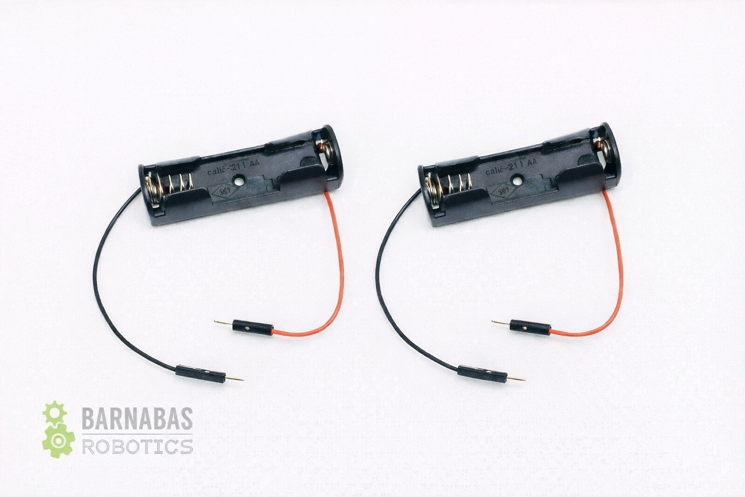 2-10 PCs Single/1X AA Battery Holder Case Box 1.5V With Male 0.1" Connectors