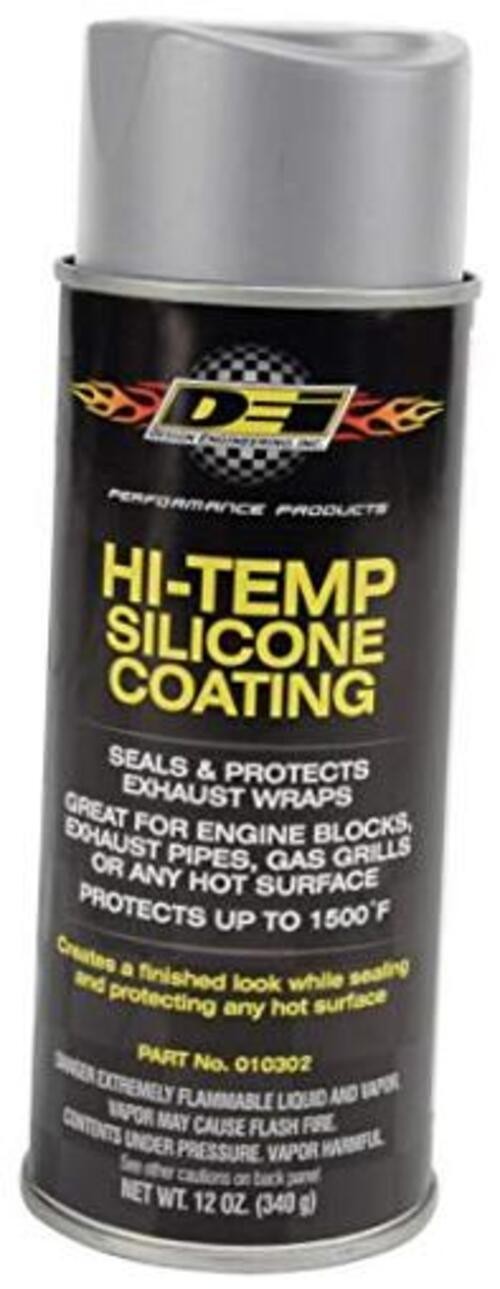 010302 High-Temperature Silicone Coating Spray - Aluminum