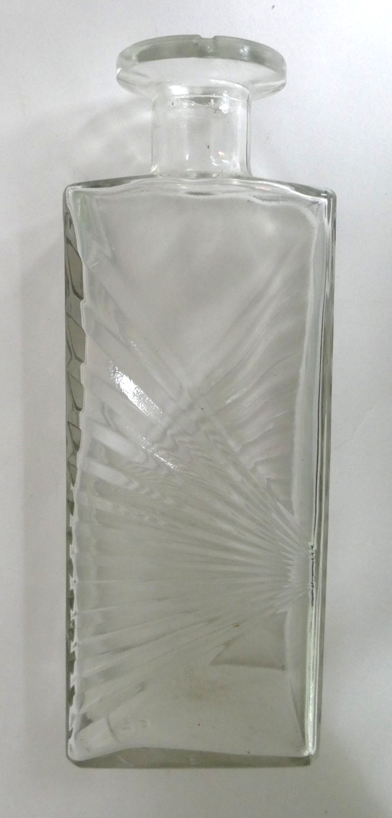 1968 Anchor Hocking Deco Style Liquor Bottle