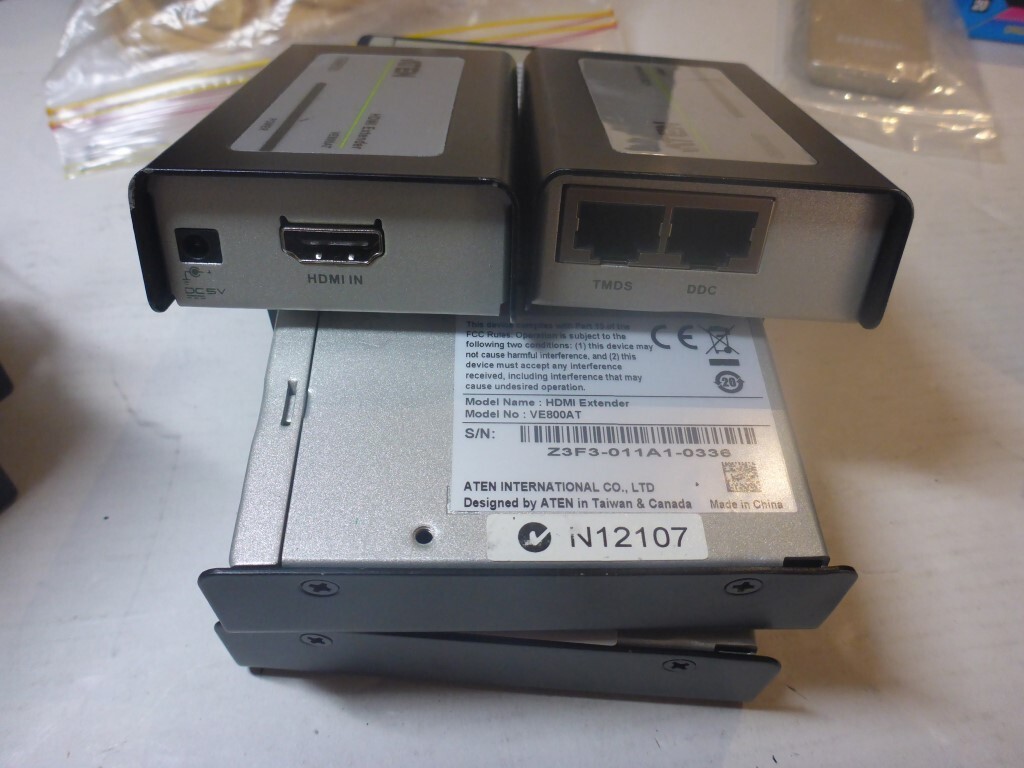 ATEN VE800AT HDMI TRANSMITTER EXTENDER ONLY VIA NETWORK TV/SERV (50MTR MAX) EC