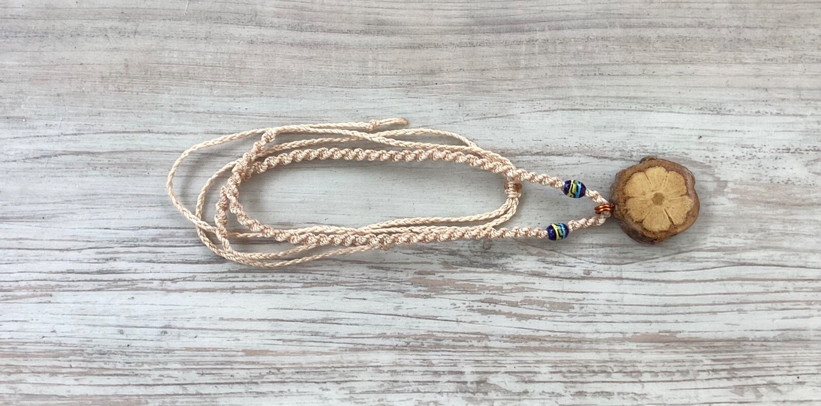 ayahuasca Pendant Necklace With Copper Chain