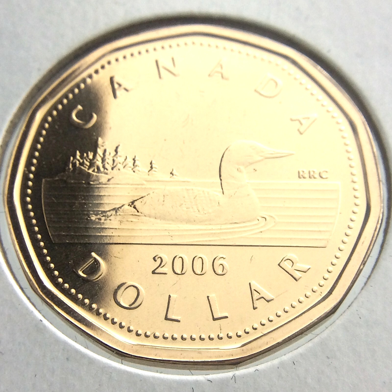2006 Canada One 1 Dollar Loonie Brilliant Uncirculated Canadian Coin R963