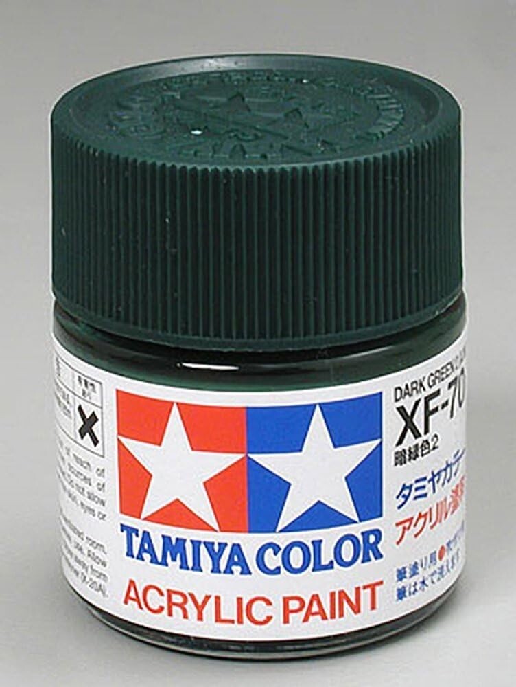 Tamiya #81370 Acrylic XF70 Dark Green IJN 3/4 oz Free Shipping