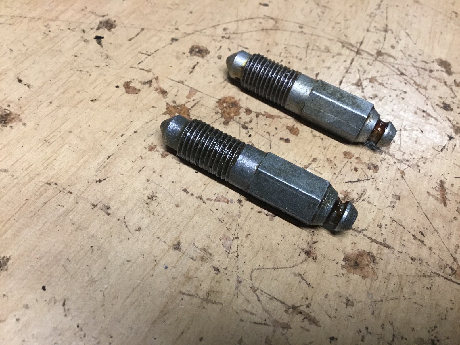 Halftrack Screws, Bleeder, Rear Brake, 2 Required