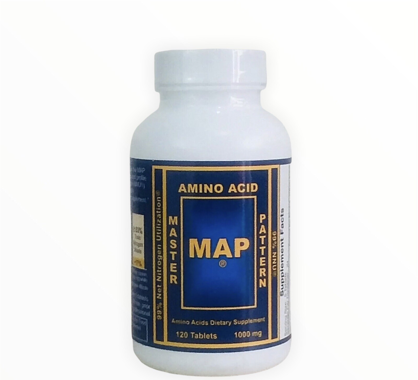 MAP Master Amino Acid Pattern 120 ct Digestive Friendly Muscle & Tissue Repair