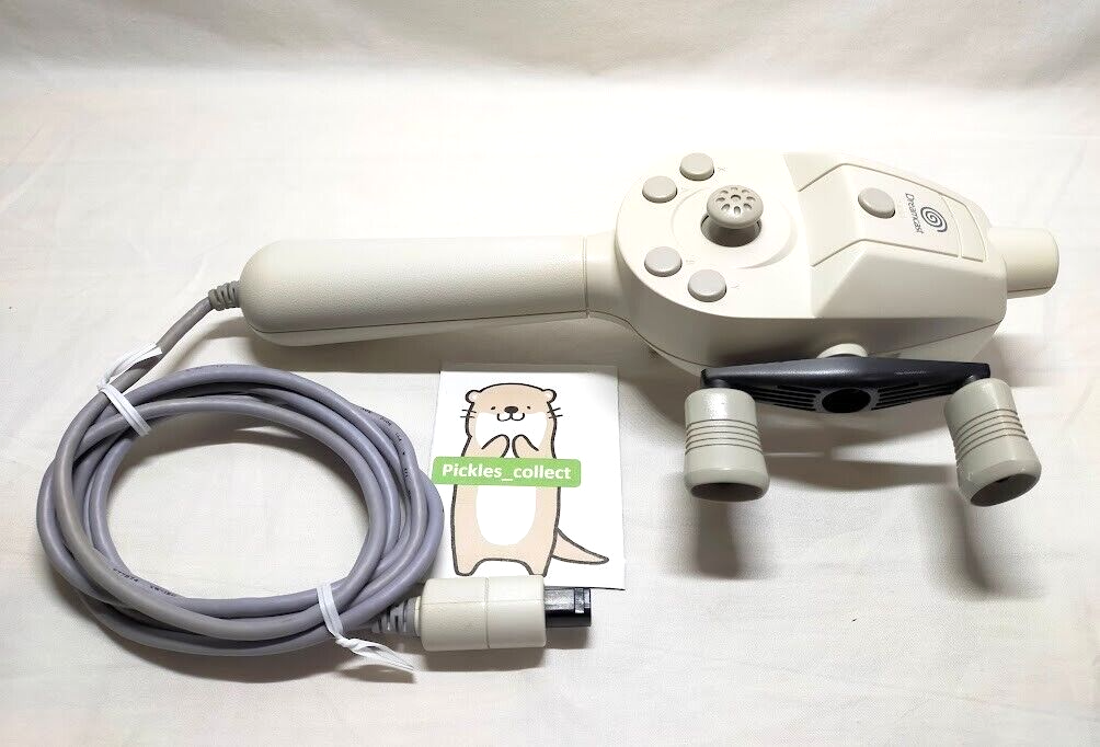 SEGA Dreamcast Fishing Rod Controller HKT-8700 Controller Only Tested