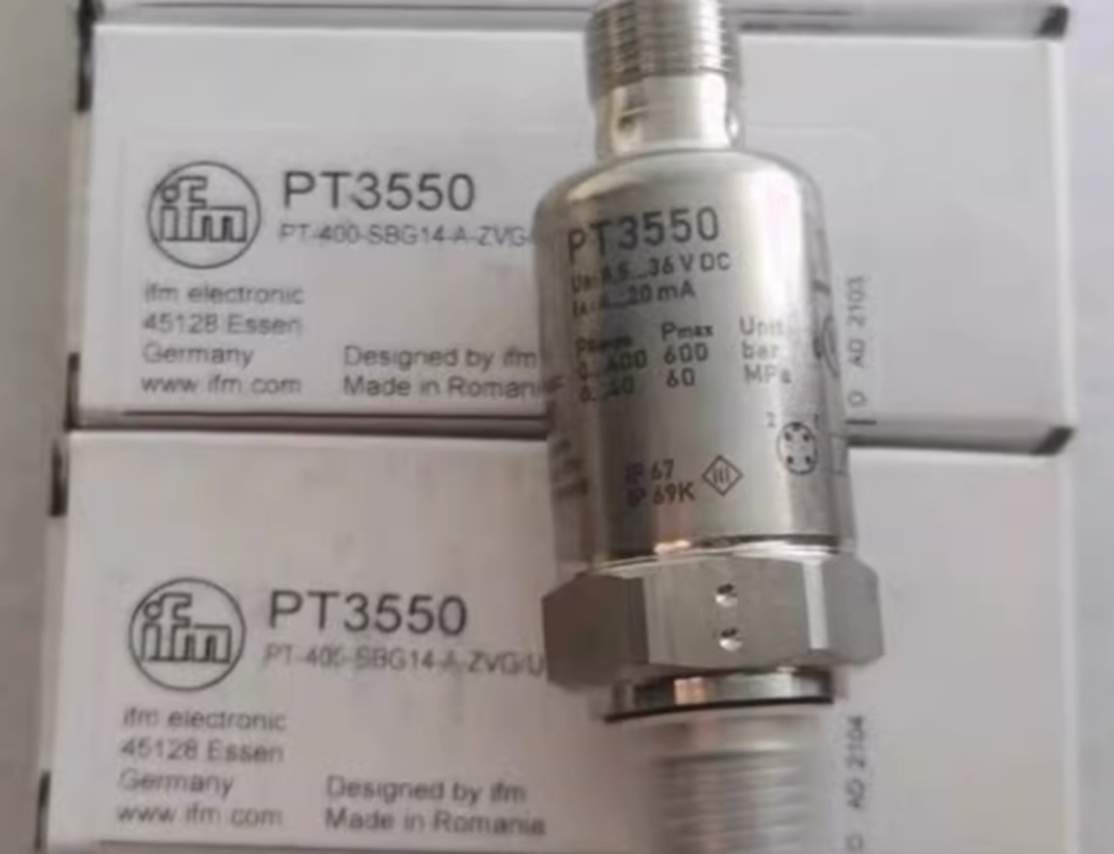 NEW IFM PT3550 Pressure Sensors