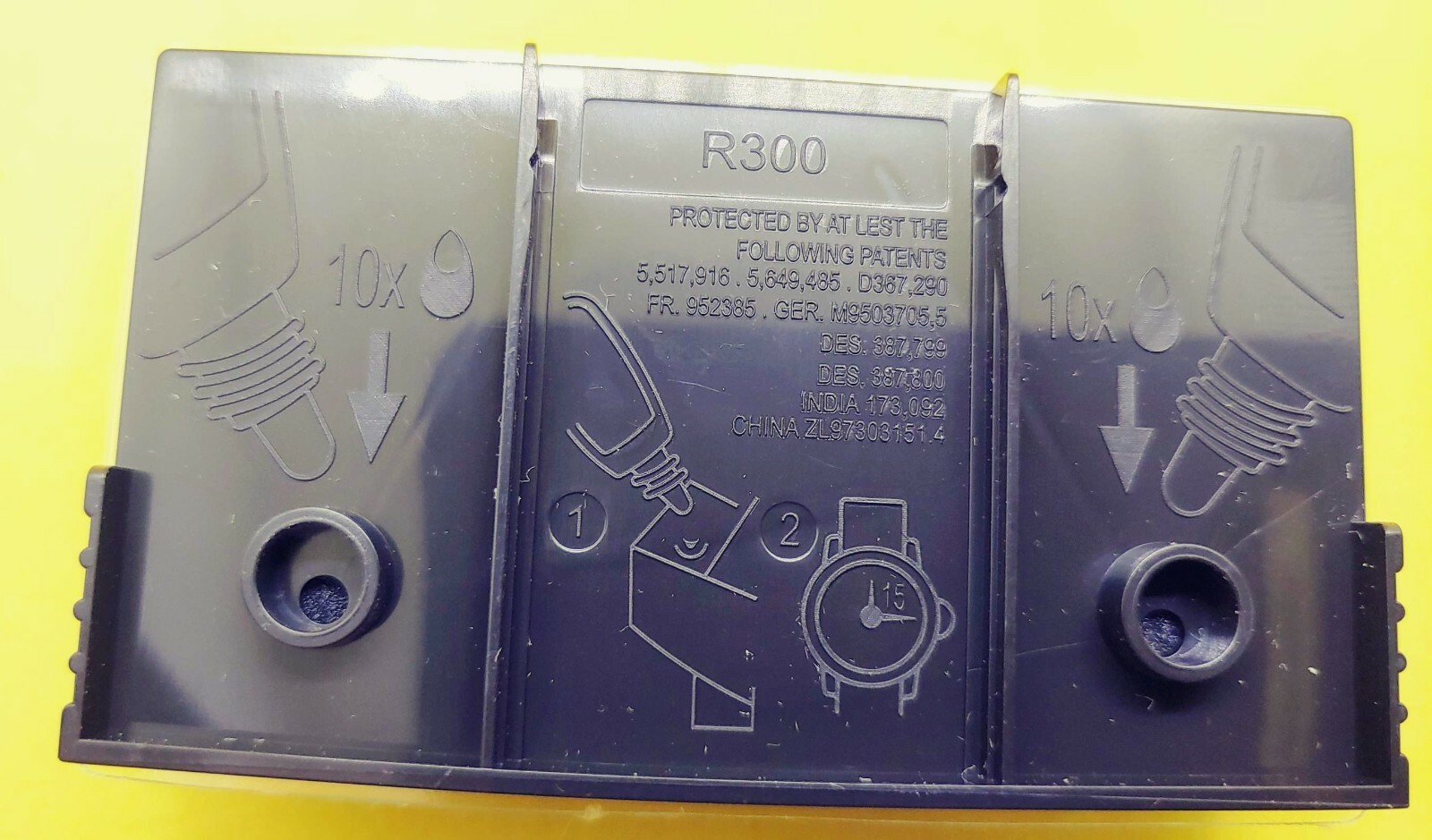 Ideal 300 Replacement Ink Pad Purple Ink
