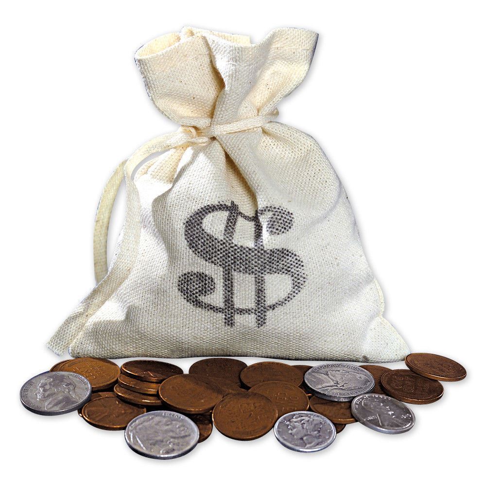 NEW American Coin Treasures Bankers Bag Old Rare Coins 7158