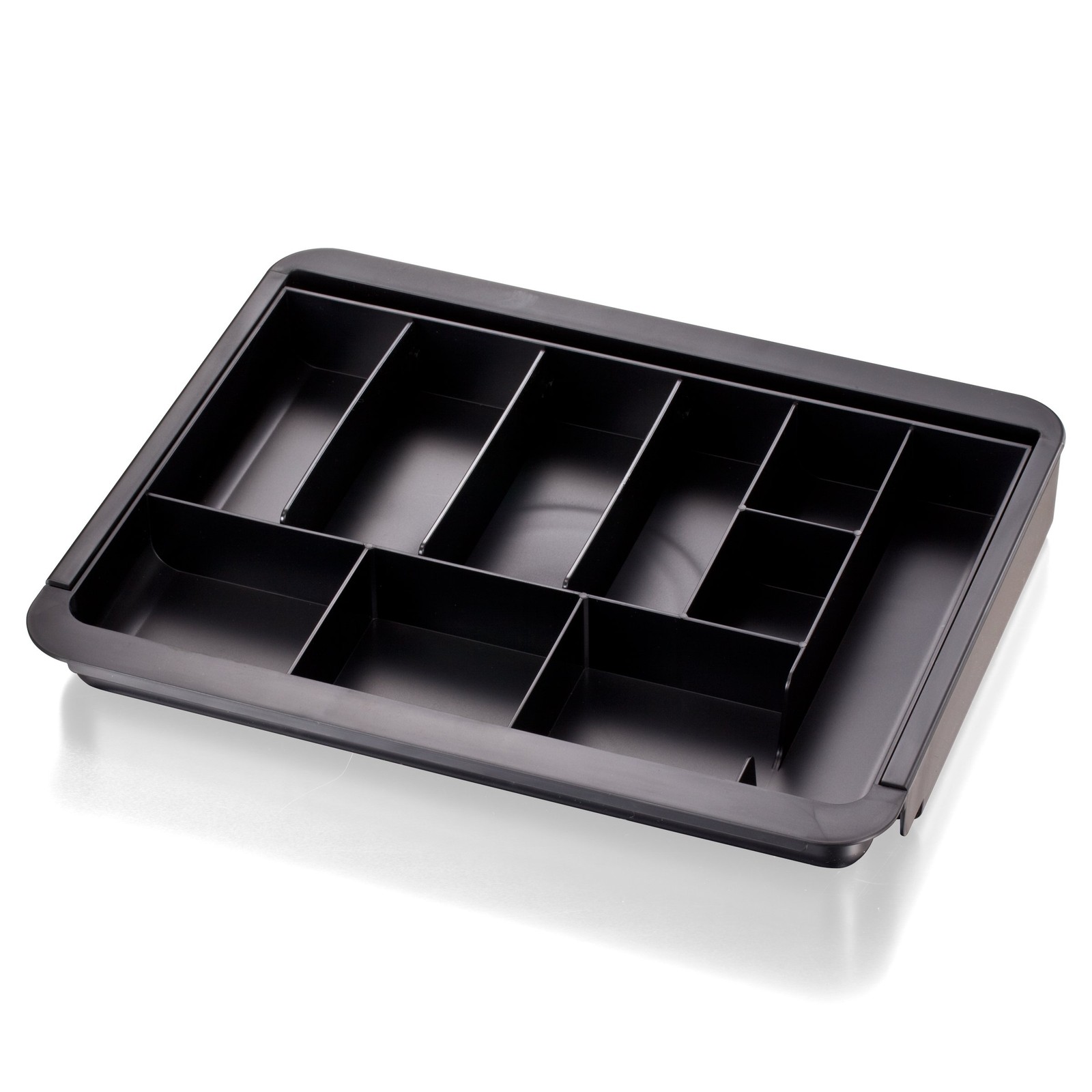 Expandable Drawer Organizer Tray, Adjustable 10.3"–16" Width, Customizable Co...