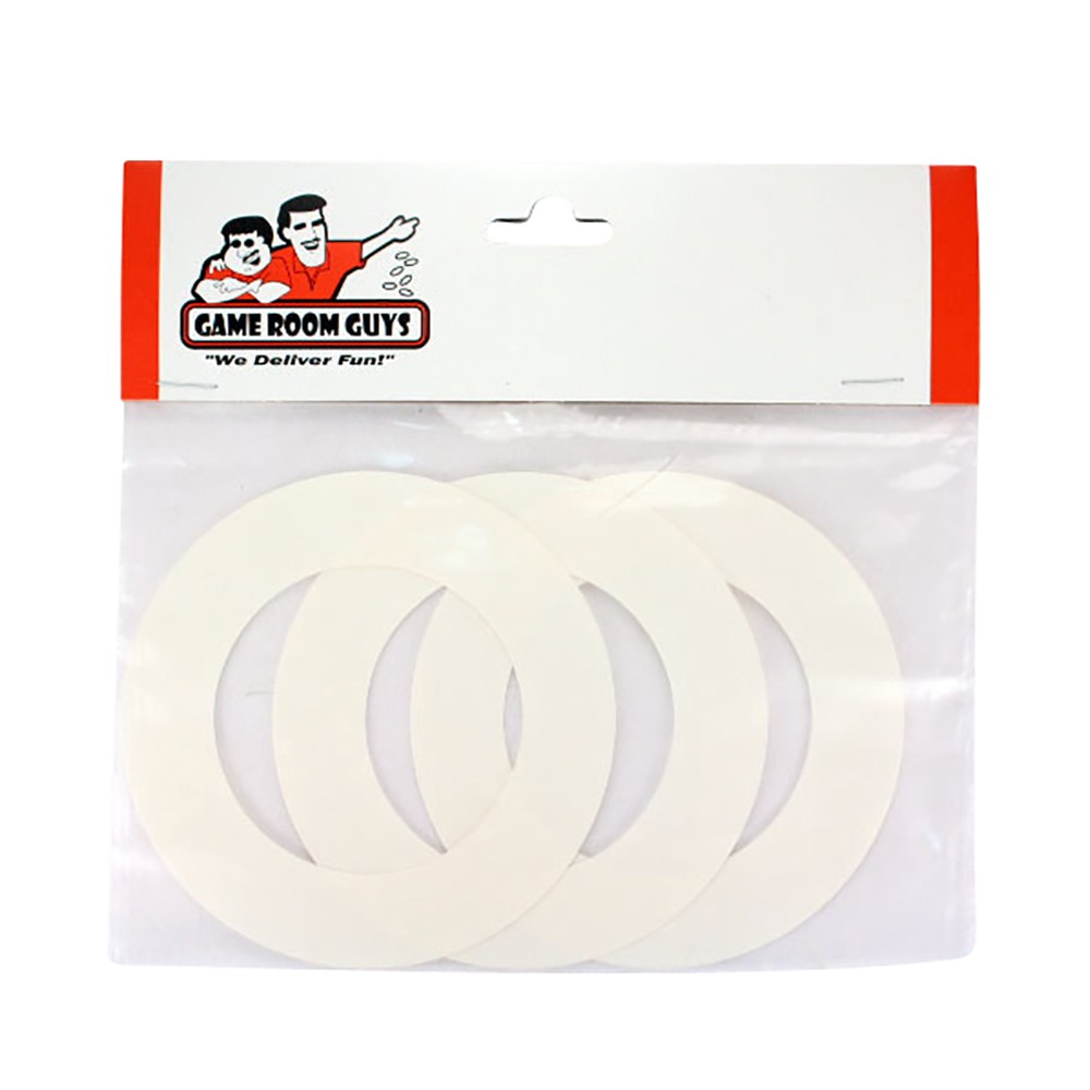Pinball Machine Playfield Pop Bumper Shields - Set of 3