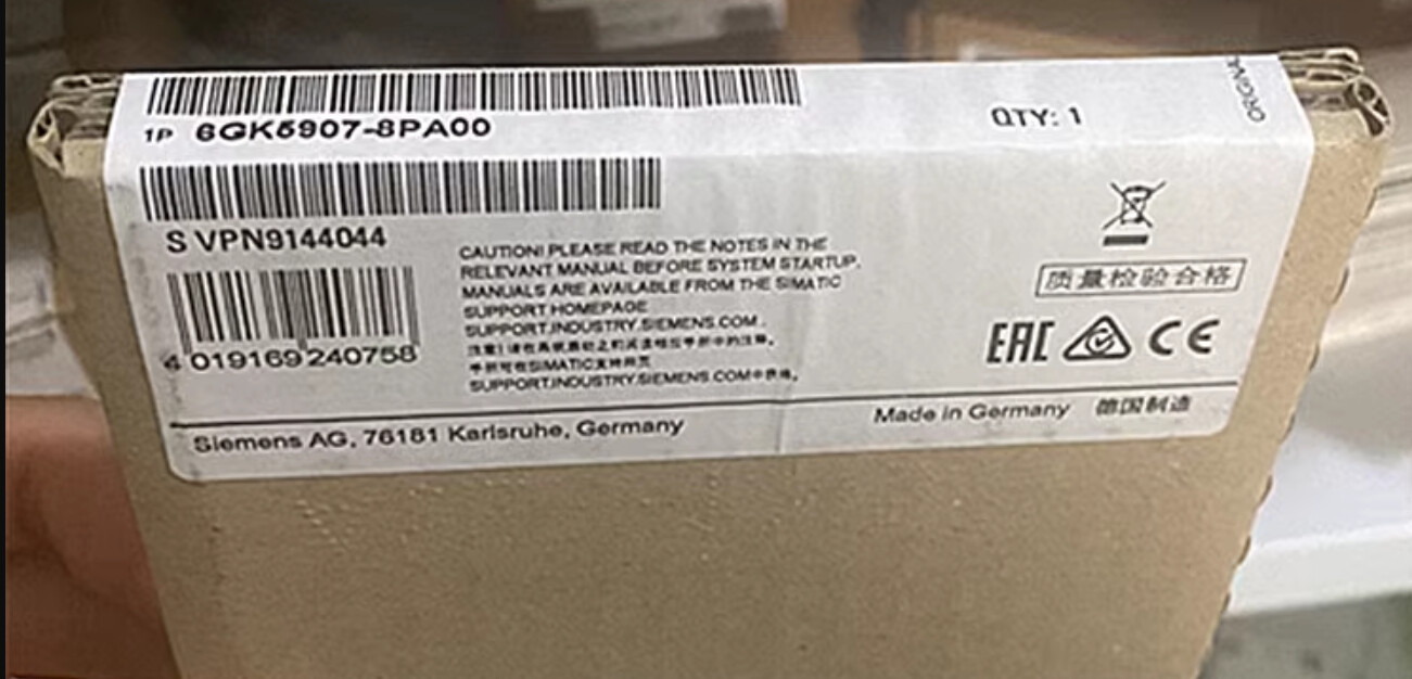 SIEMENS S7-300/C7/ET 200 Micro Memory Card 6GK5907-8PA00