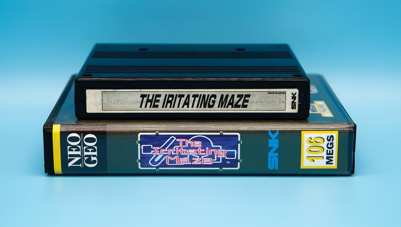 The Irritating Maze MVS • Neo Geo JAMMA Arcade System • SNK Saurus Puzzle *RARE*