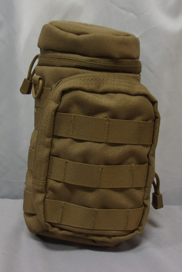 CONDOR COYOTE ZIPPERED MULTI-POUCH H2O CANNISTER AMMO MOLLE TACTICAL BAG POUCH