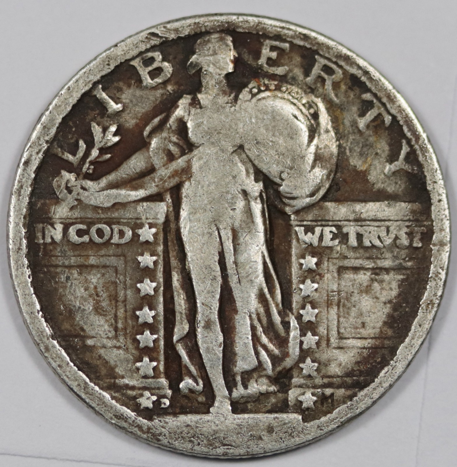 1920-d Standing Liberty Quarter.  Good.  208057