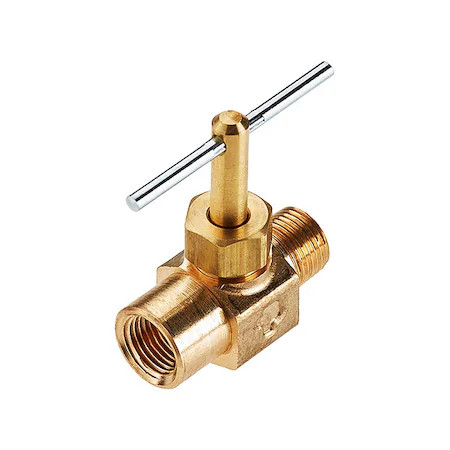 Parker Nv108p-4 Needle Valve, 1/4 In., Fnptxmnpt