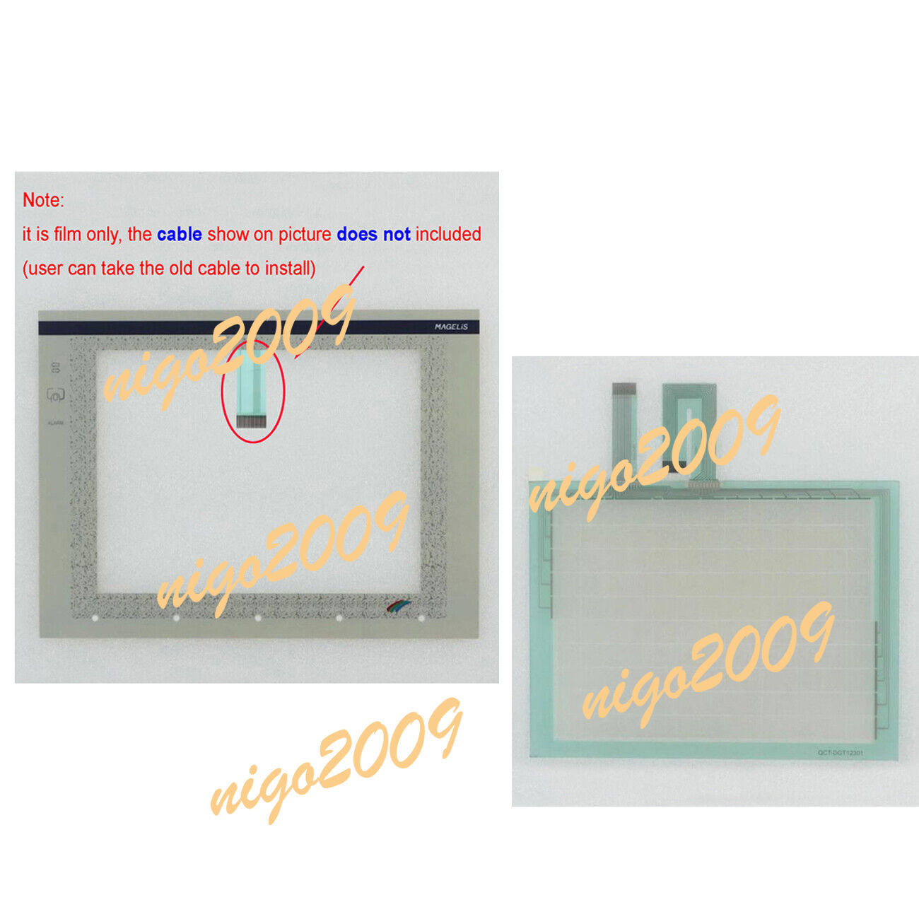 Fit for MAGELiS MODICON XBTF034110 Touch Screen Protective Film 1-Year Warranty