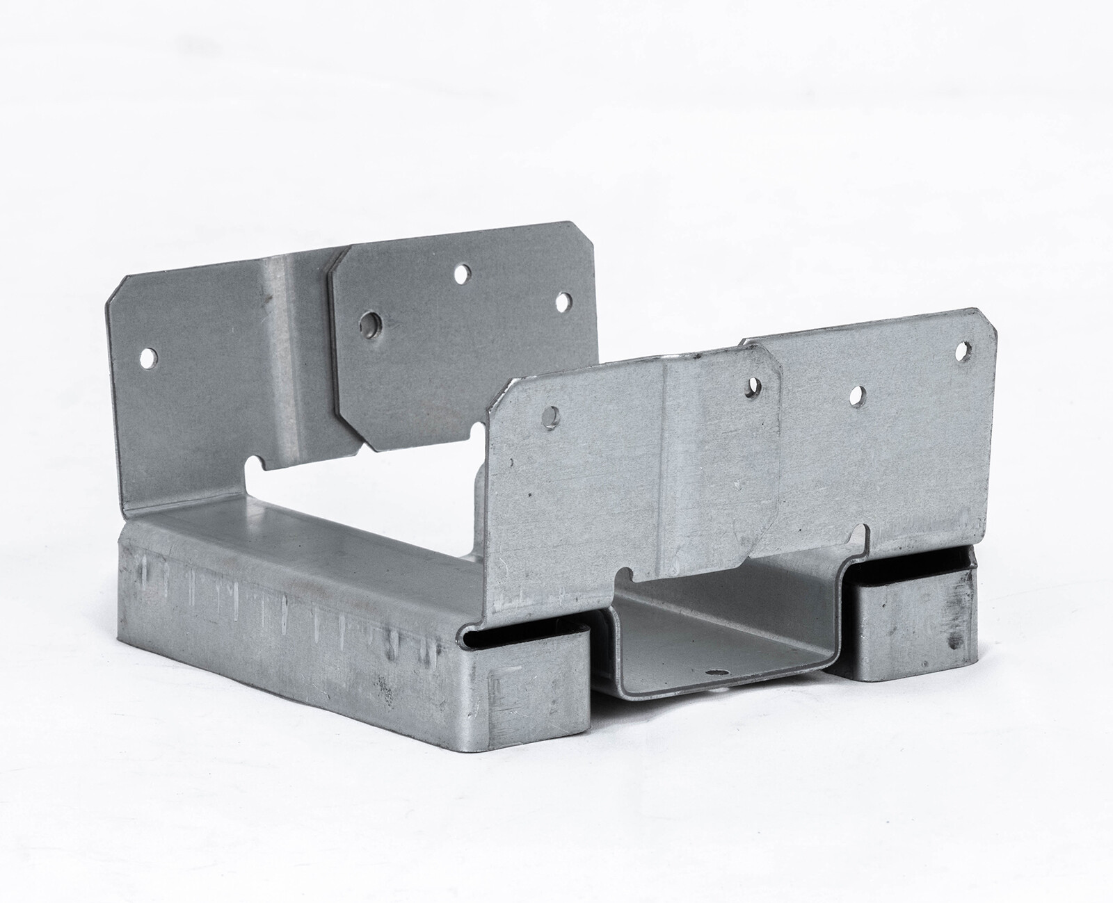 6Pcs 6x6 Concrete Deck Post Anchor Base Adjustable Metal Post Bracket Post Base