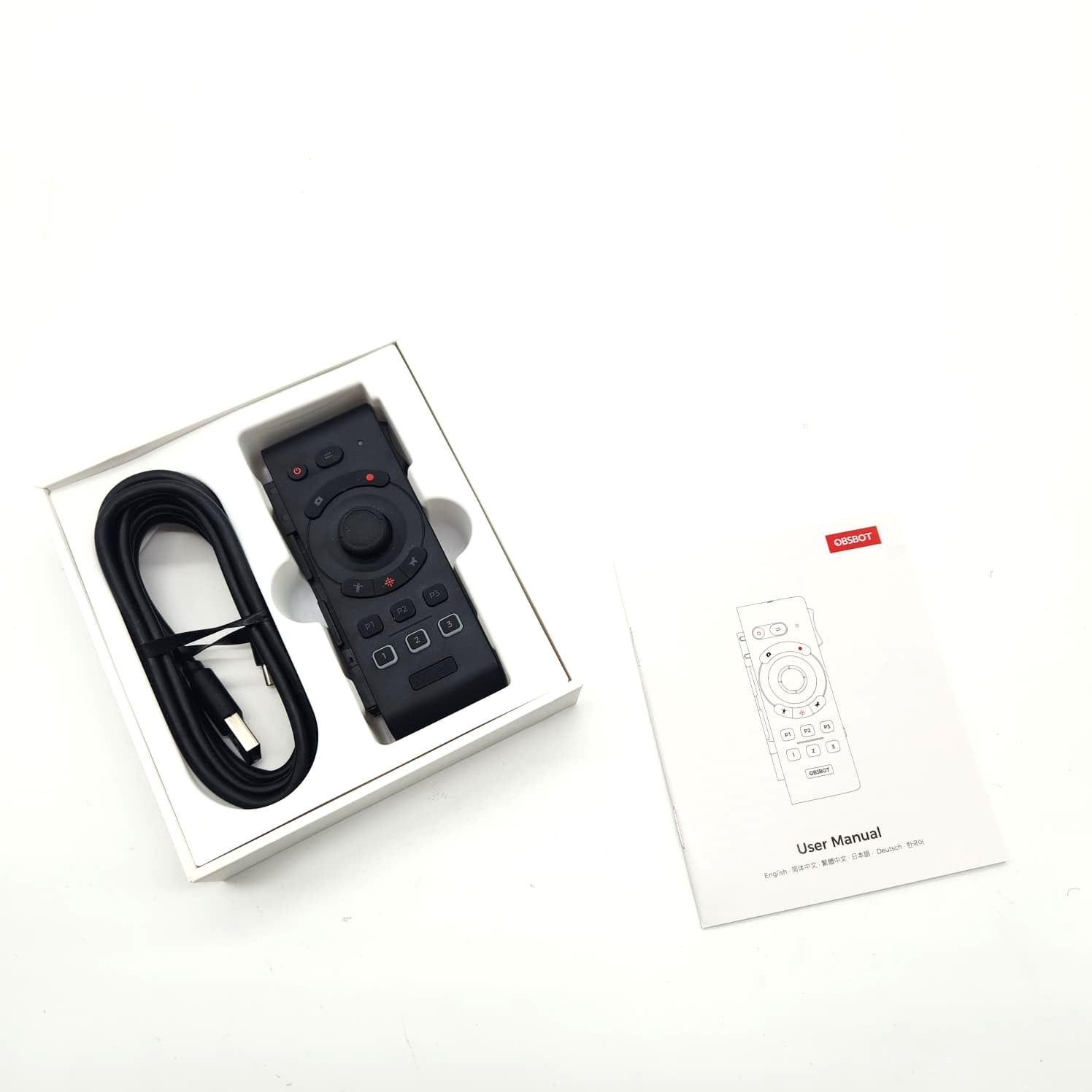 OBSBOT Bluetooth PTZ Remote Controller Rechargeable Tail Air Tail 2 Cam