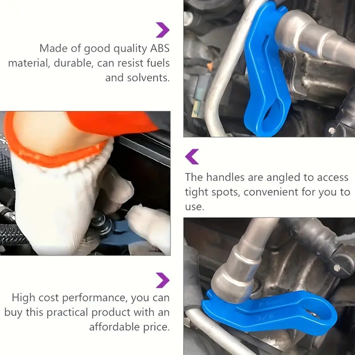 7Pcs Fuel Line Disconnect Tool Set