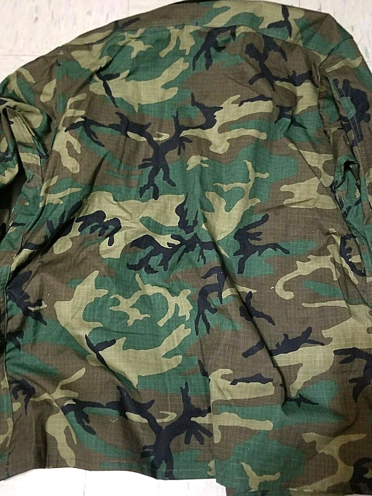 USGI BDU Jacket ERDL Pattern from 1981 Size Small Regular NOS