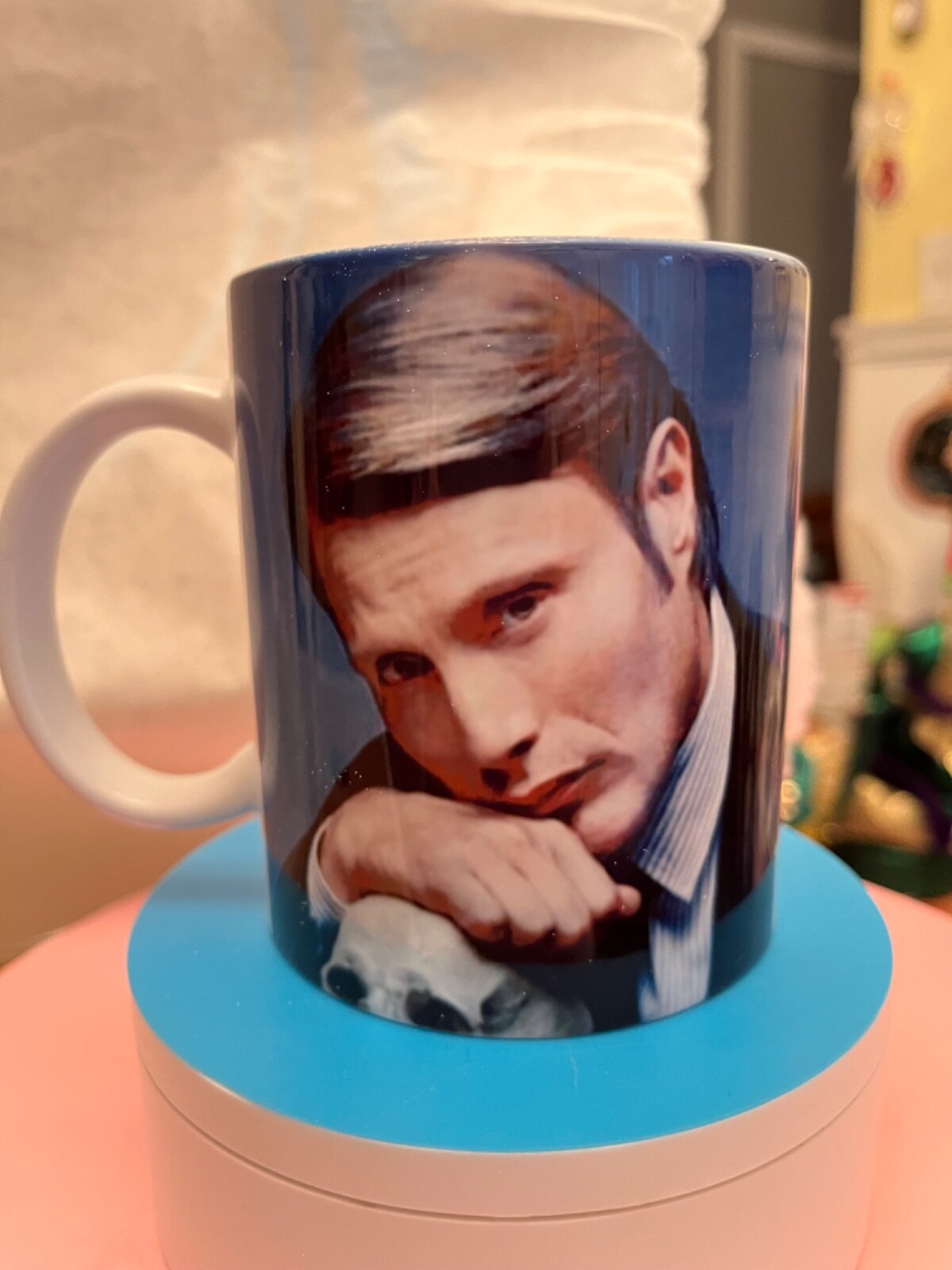 Hannibal Lecter NEW Mads Mikkelsen Mug Eat the Rude TV series MUG