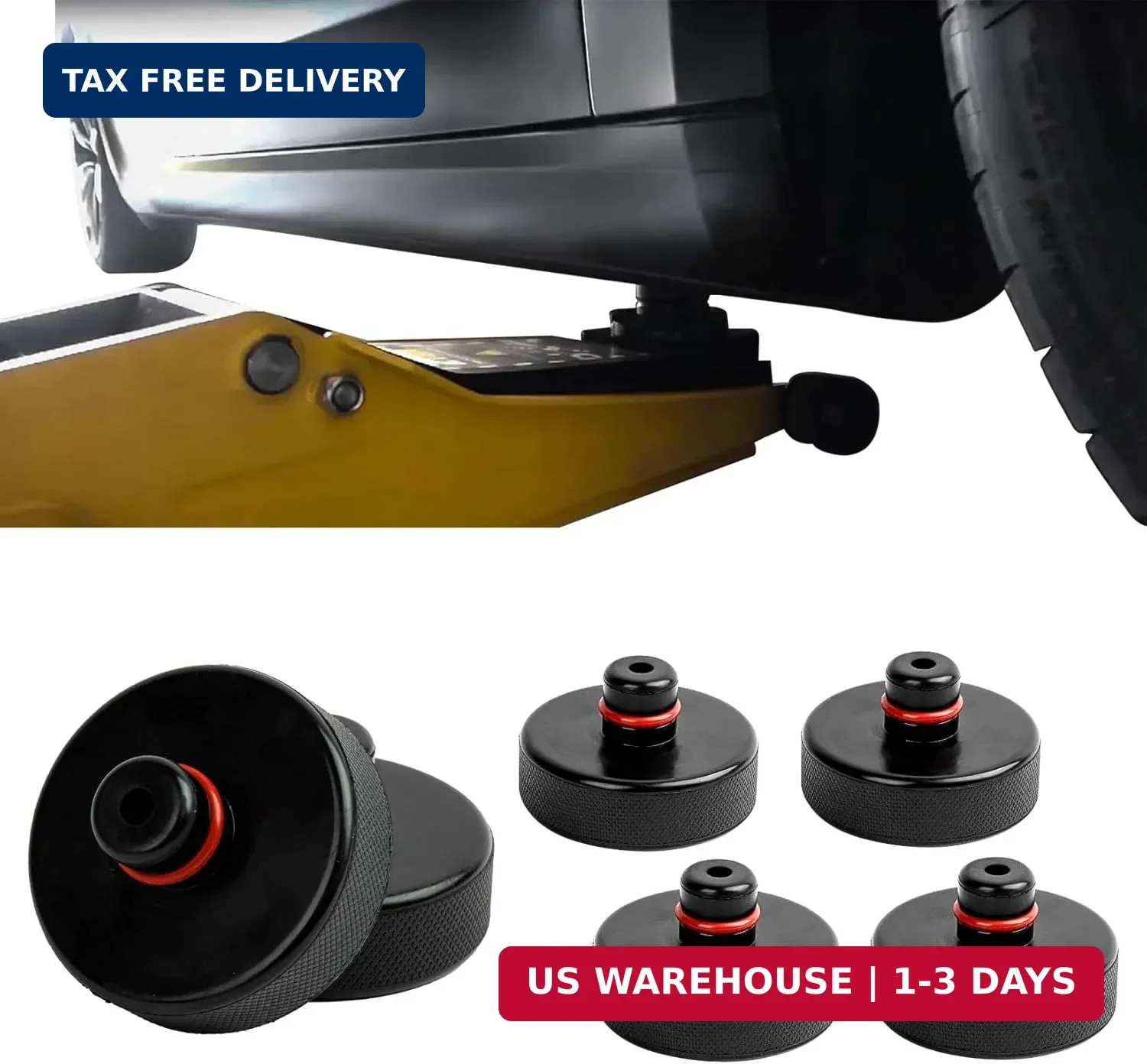 Jack Pad for Tesla 3/Y/X/S - Lifting Pucks for Tesla Model 3/Y/X/S Accesso