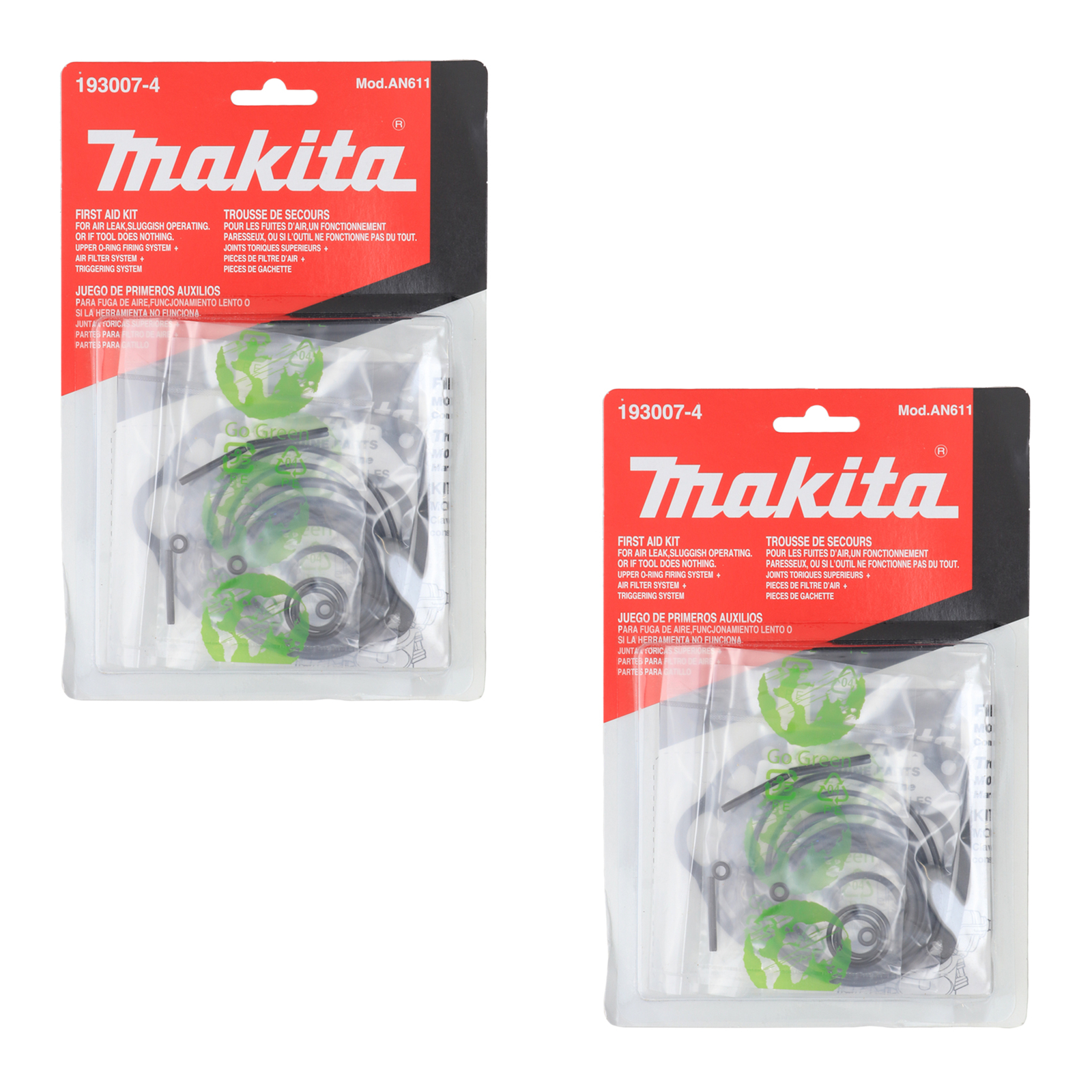 Makita 193007-4 Repair Kit for Siding Nailer AN611 (2-Pack)