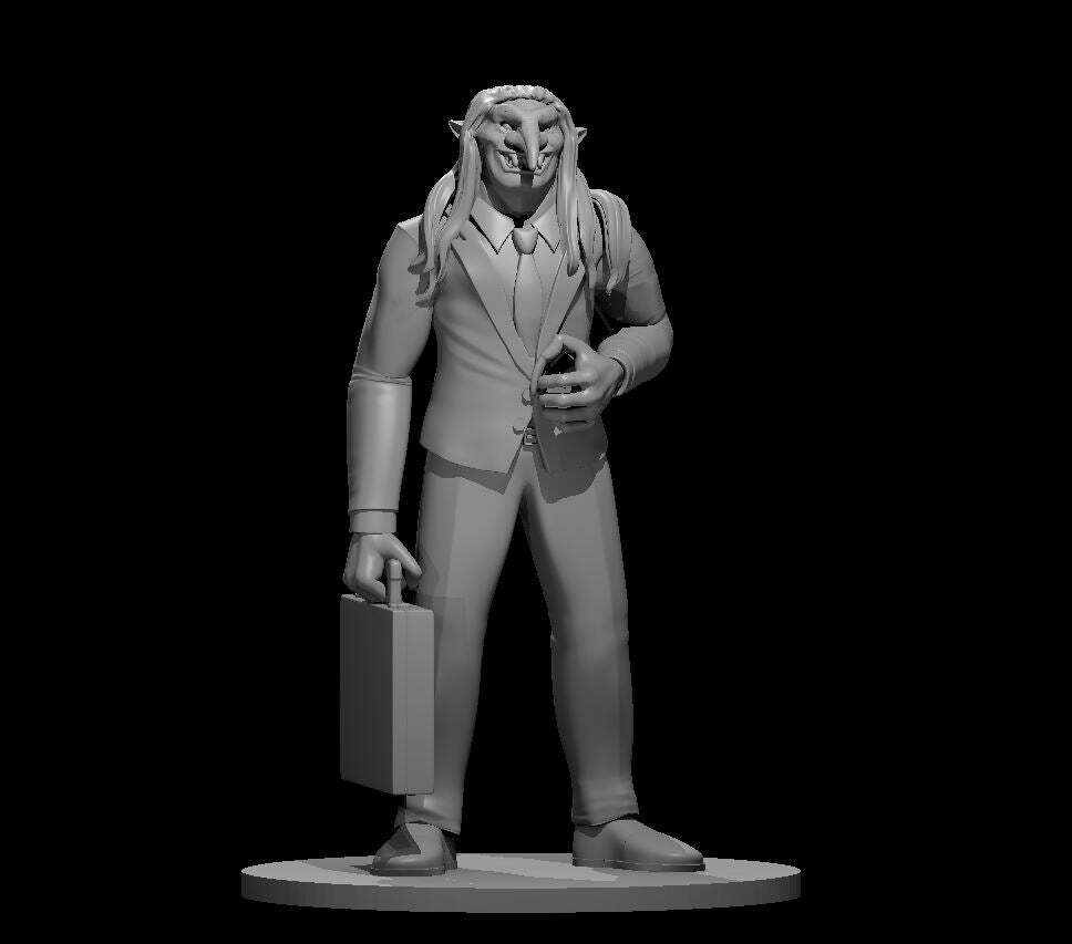 Business Troll - DND - Pathfinder - Dungeons & Dragons - RPG - Tabletop - mz4250