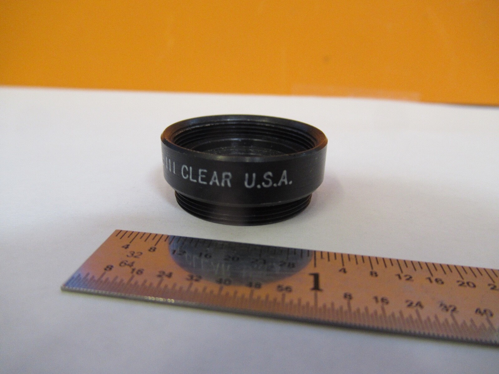 PERKIN ELMER 111 OBJECTIVE LENS MICROSCOPE PART OPTICS AS PICTURED &85-B-95
