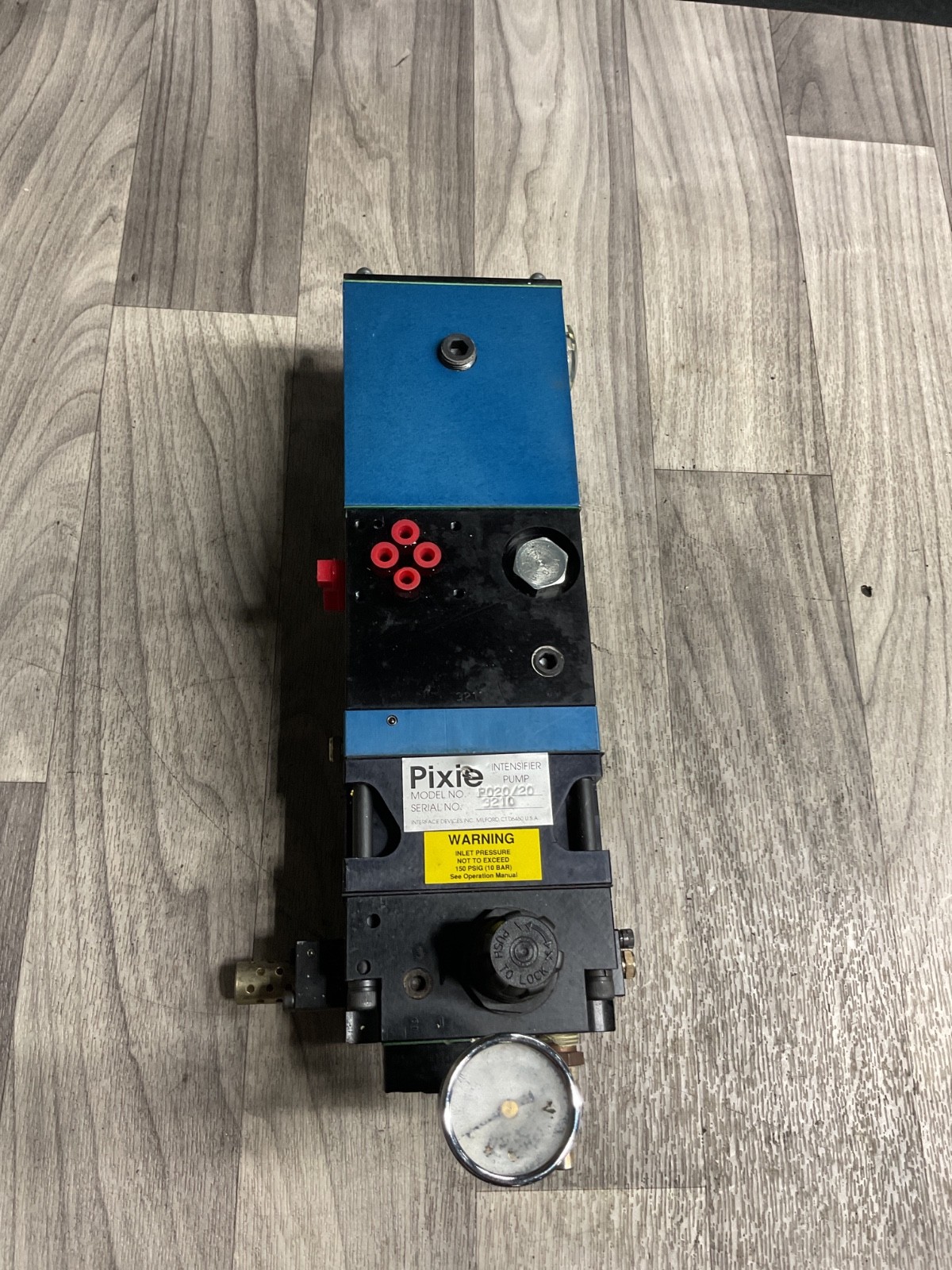 PIXIE INTENSIFIER PUMP P020/20 #4002D16PR5