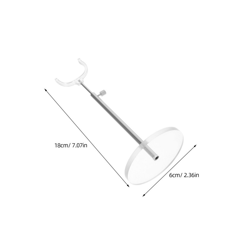 Action Figure Accessory Stand Doll Bases Holder Adjustable Height