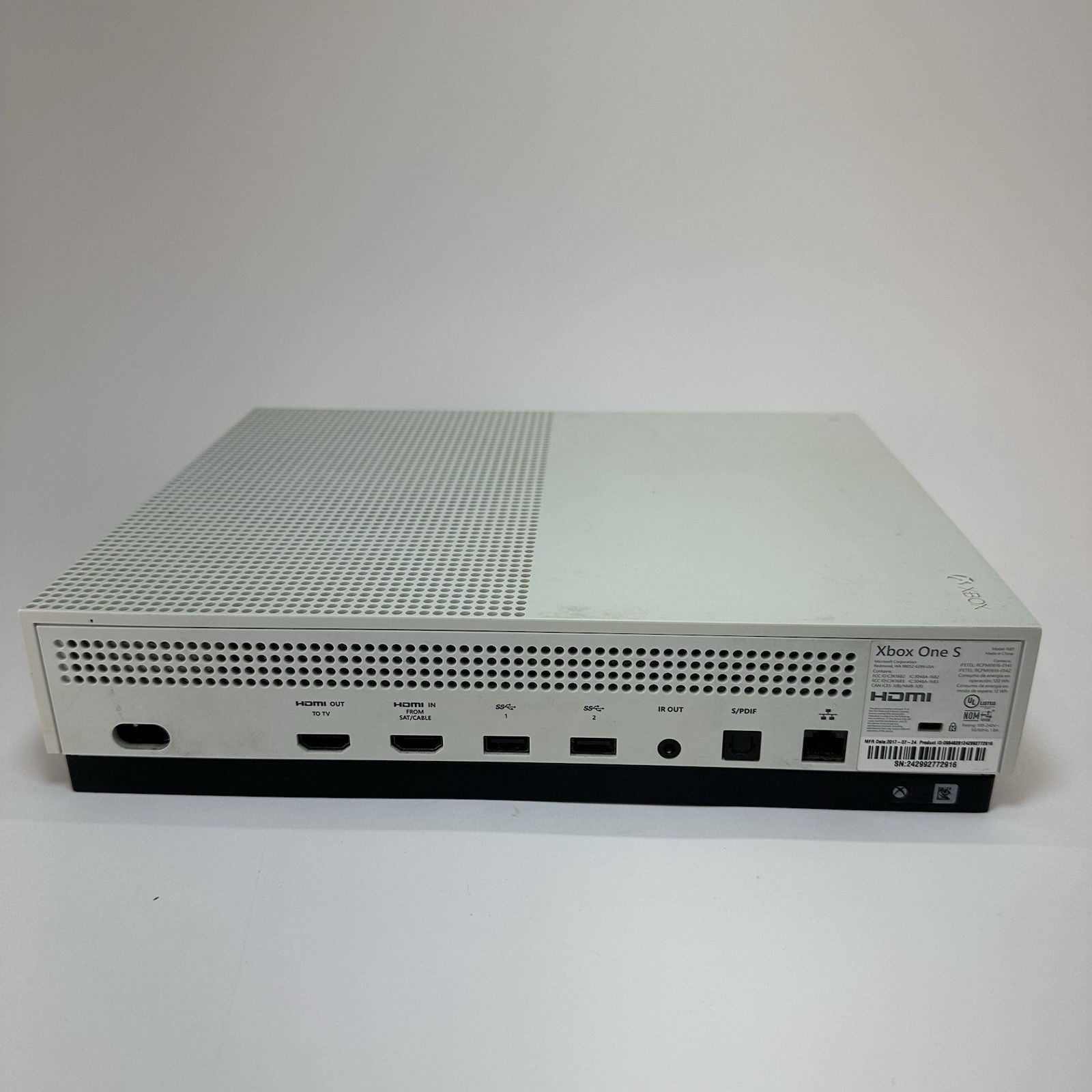 Xbox One S Console - White (XBS1TB)