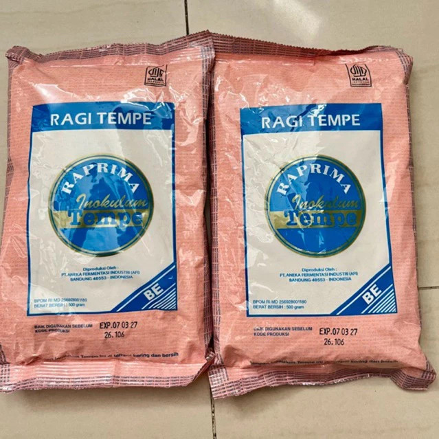 RAGI TEMPE RAPRIMA 250 GRAM & 500 GRAM – Ultimate Fermentation Matrix