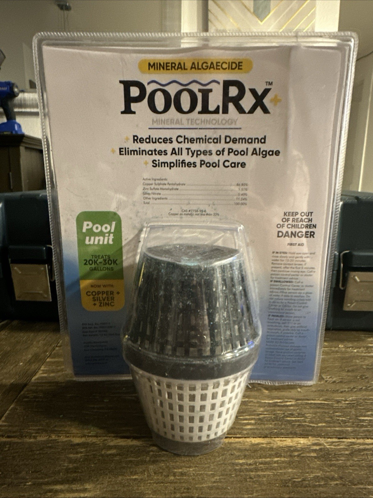 /SEALED Pool R-X Black Mineral Unit 20k-30k Gallons Brane