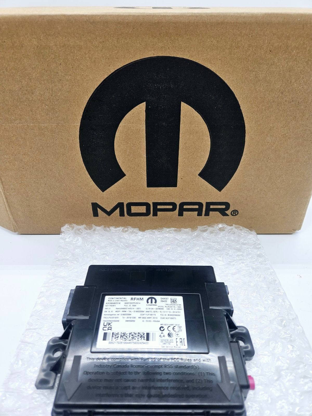 Genuine Mopar 2019-2023 Jeep Renegade Wireless Ignition Node Receiver 68525973AA