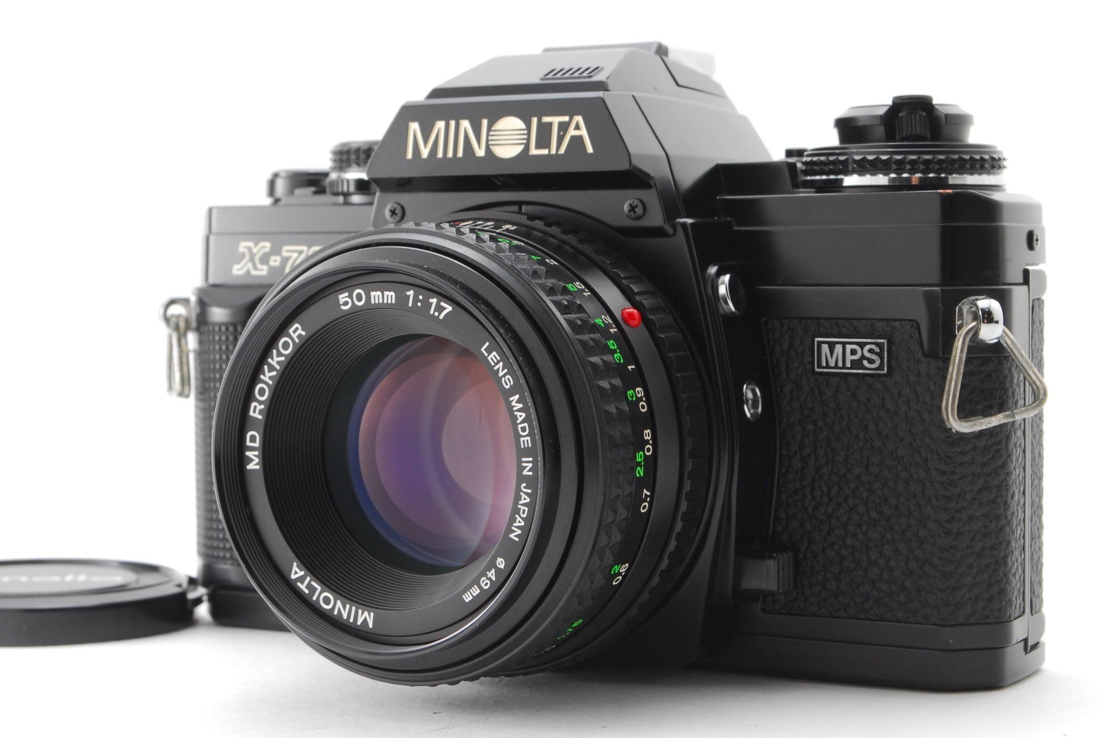 [ Near MINT++ ] MINOLTA New X-700 35mm Film Camera MD 50mm f1.7 Lens From JAPAN