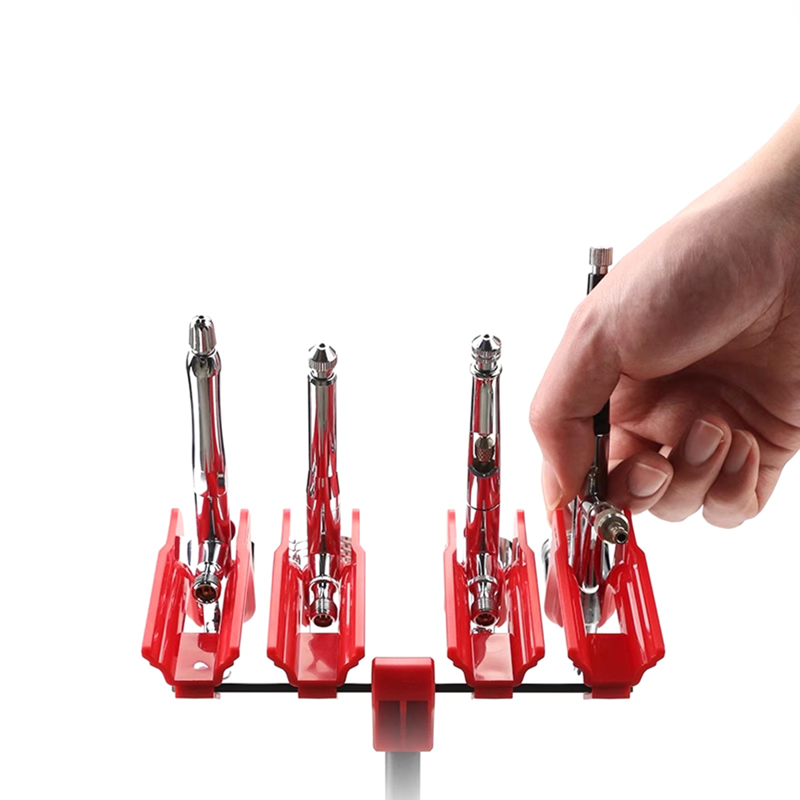 360 Adjustable AT-AR Spray Airbrush Rack Holder Bracket for Model Carft Tool