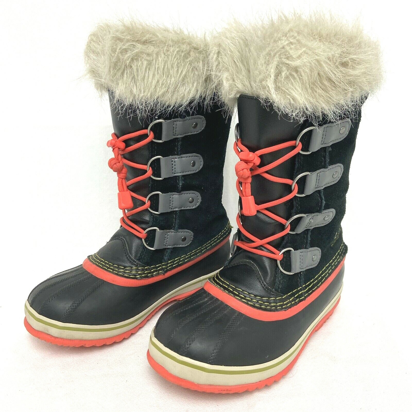 SOREL Winter Carnival Snow Boots 1516801011 Youth Size US 3 EUR 34