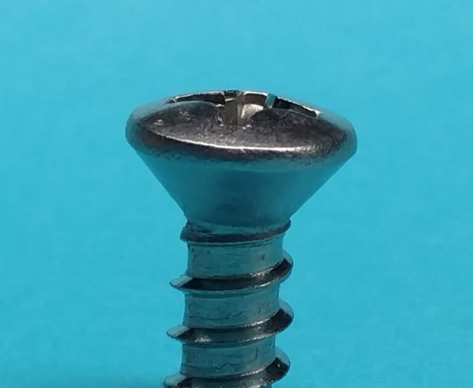 Sheet Metal Screws Oval Head Phillips Drive Stainless Steel #10 x 1 " Qty 100