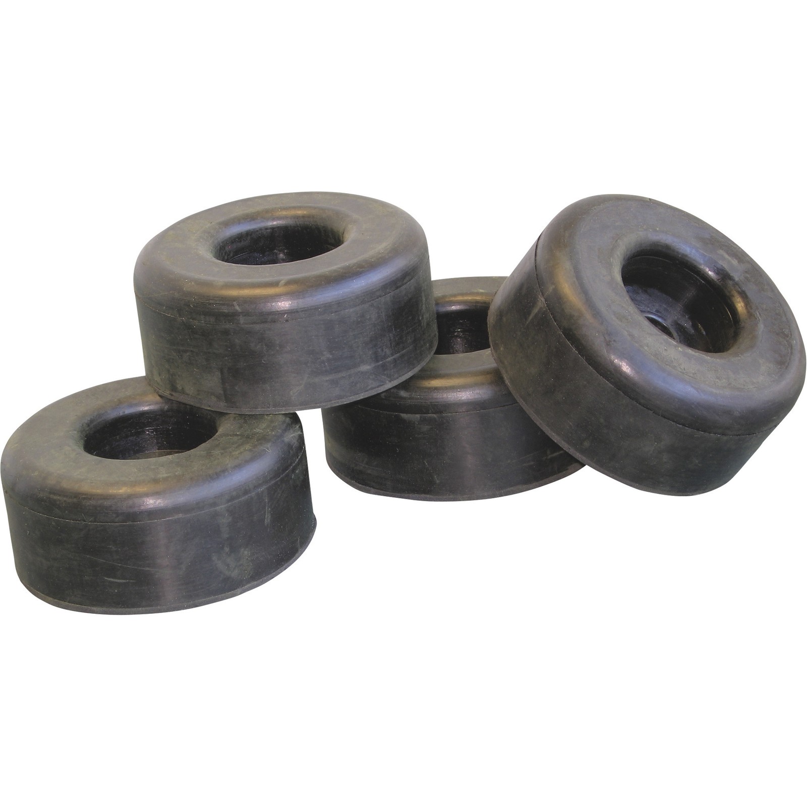 NorthStar Pressure Washer Replacement Rubber Feet, 4-Pk., 2.5in. Dia. x 1in.