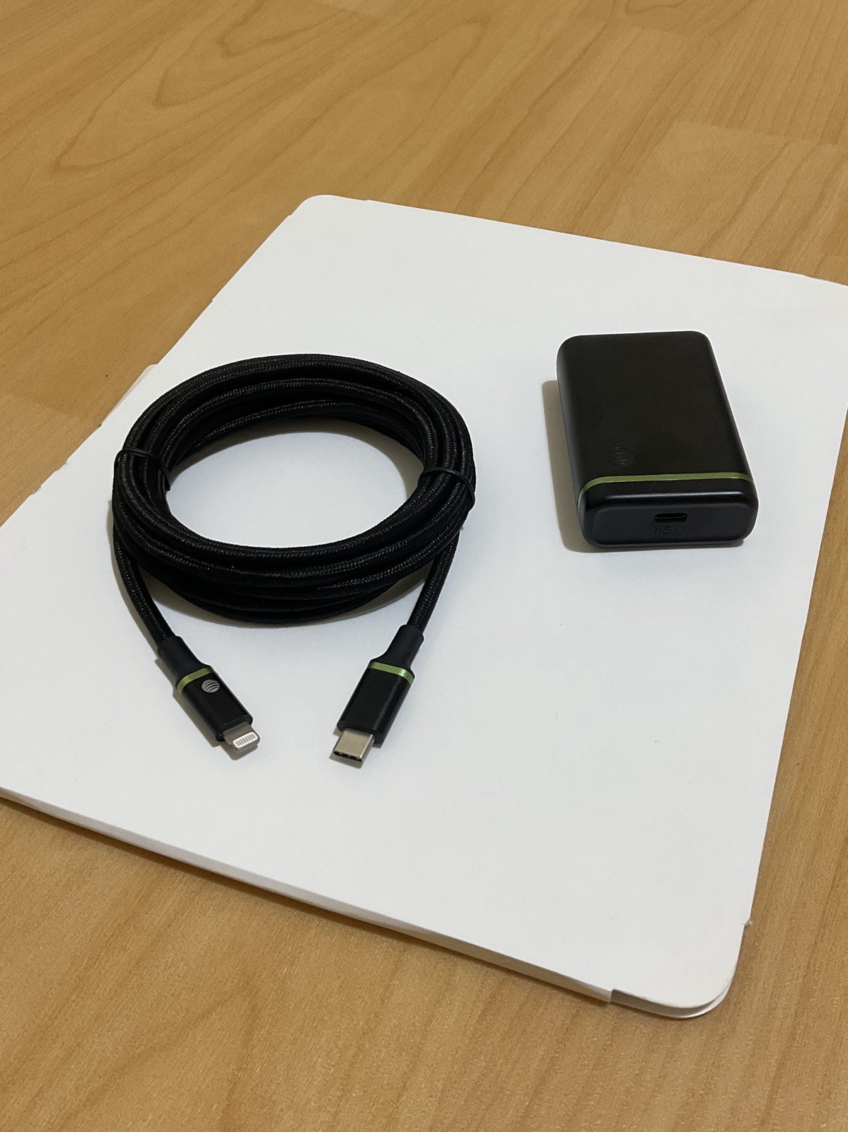 AT&T fast Charging USB-C Wall Charger 45W + Lightnin Cable For IPHONE 14 & Serie