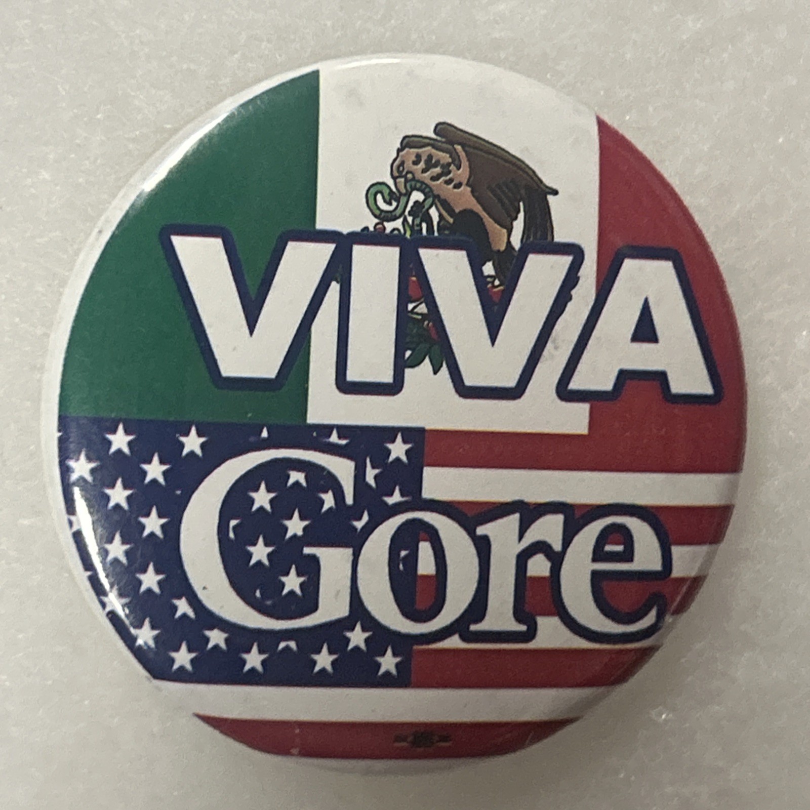VIVA Gore  2 1/4” pinback button pin