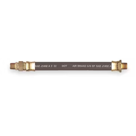 Tramec 2Zjl7 Air Brake Hose, 3/8" Id X 18" L