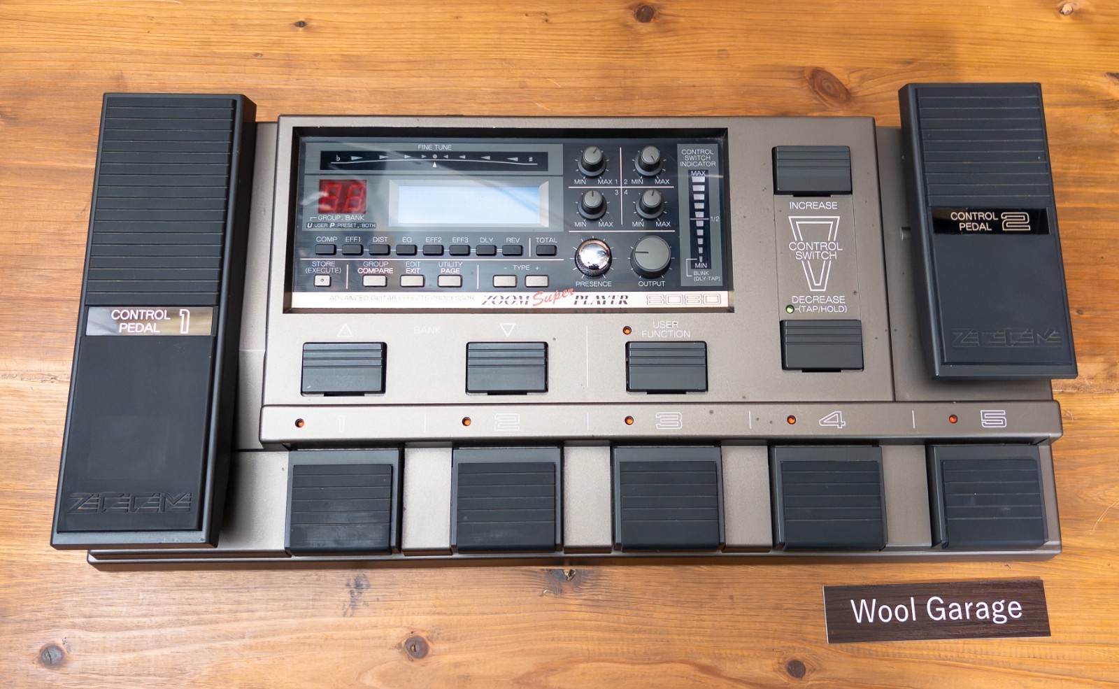 ZOOM Super Player 8080 Guitar Processor Multi Effects Pedal Tested Working Japan