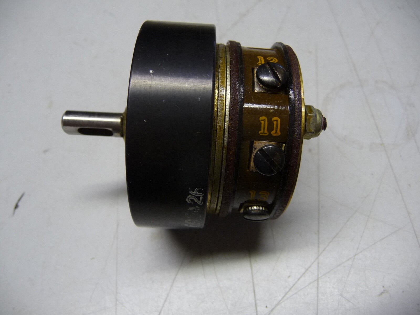 Jos. Pollak Corp. FS-72B, 3 Position Rotary Switch, New