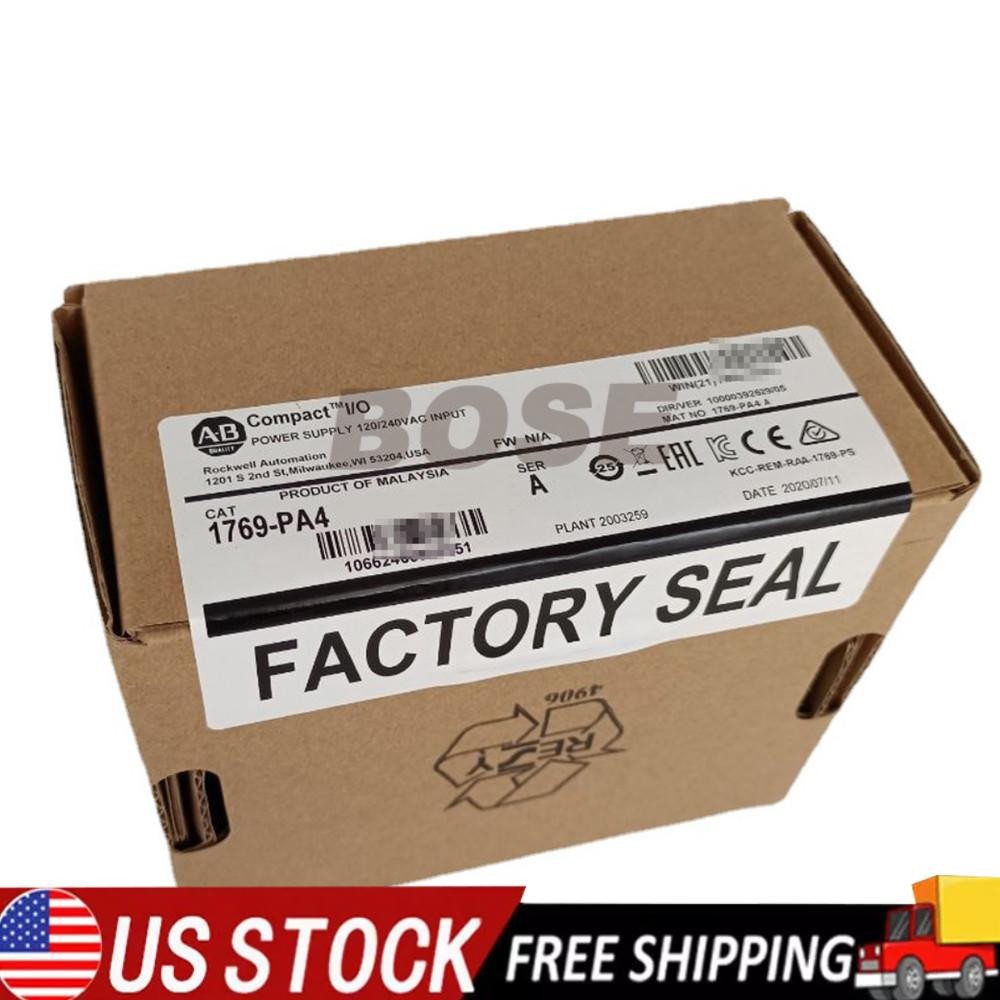 New Factory Sealed AB 1769-PA4 /A CompactLogix Power Supply 1769PA4